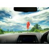 Tenna Tops Flip Flop Sandal Car Antenna Topper / Cute Dashboard Accessory (Hawaiian Red)
